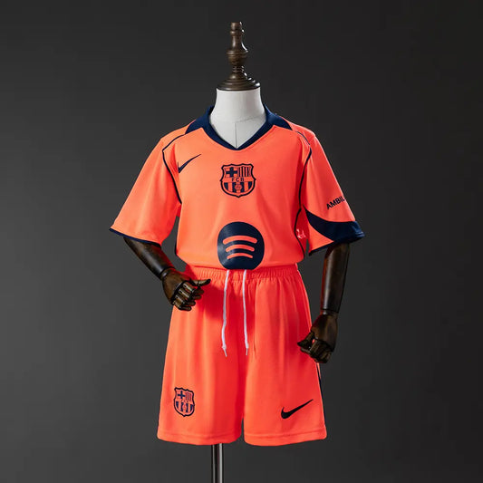 Conjunto infantil Barcelona 2025/26 Away
