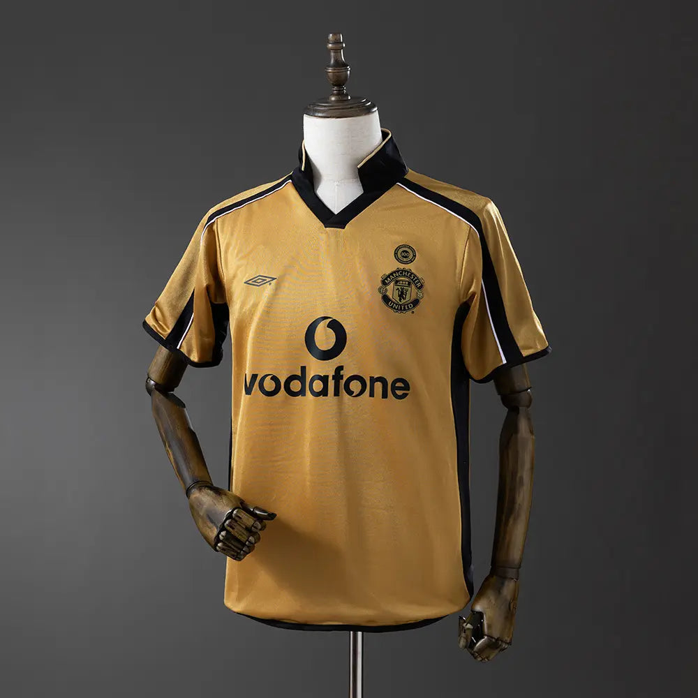 Camisola Manchester U. 2001/02 100th Anniversary - Dupla Retrô