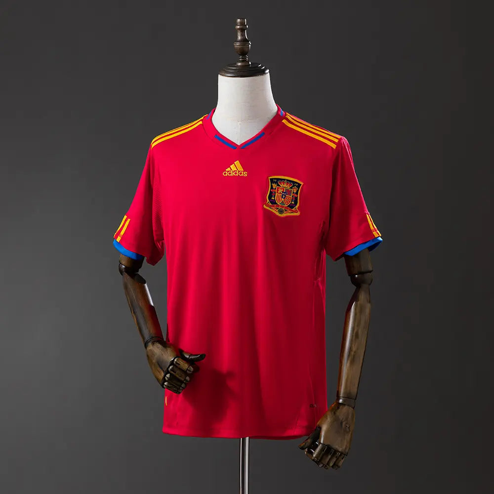 Camisola da Espanha 2010 Home - Retrô