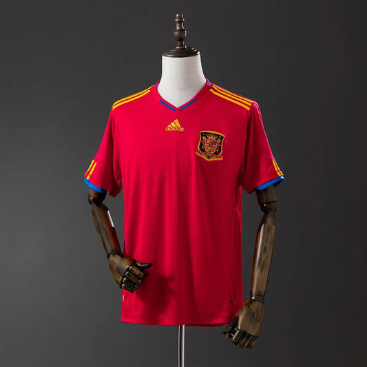 Camisola da Espanha 2010 Home - Retrô
