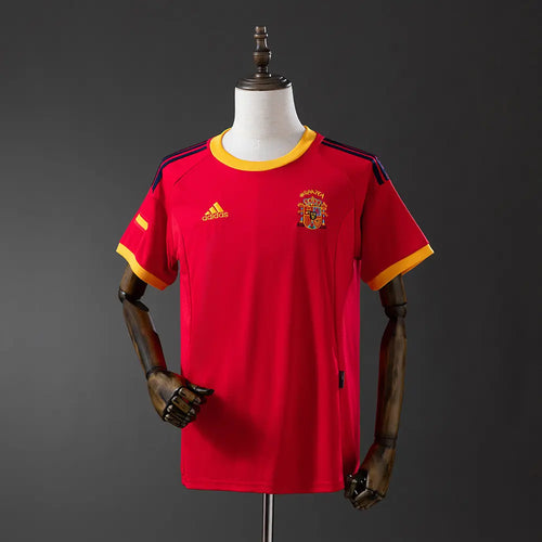 Camisola da Espanha 2002 Home - Retrô