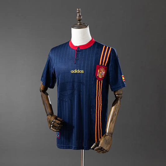 Camisola da Espanha 1996 Away - Retrô