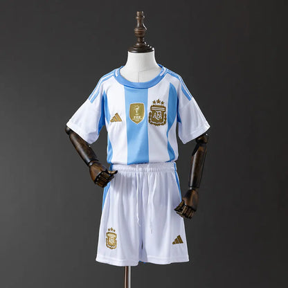 Conjunto infantil da Argentina 2024/25 Home