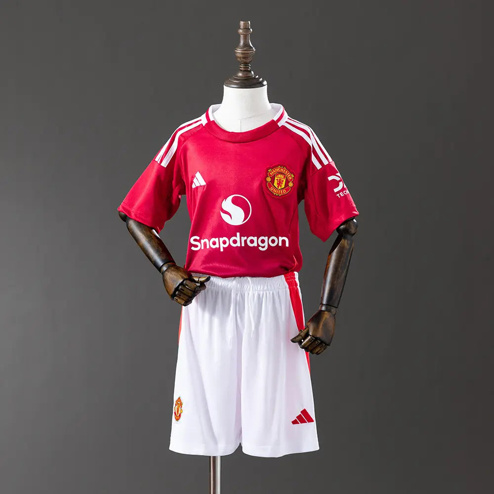 Conjunto infantil Manchester United 2025/26 Home