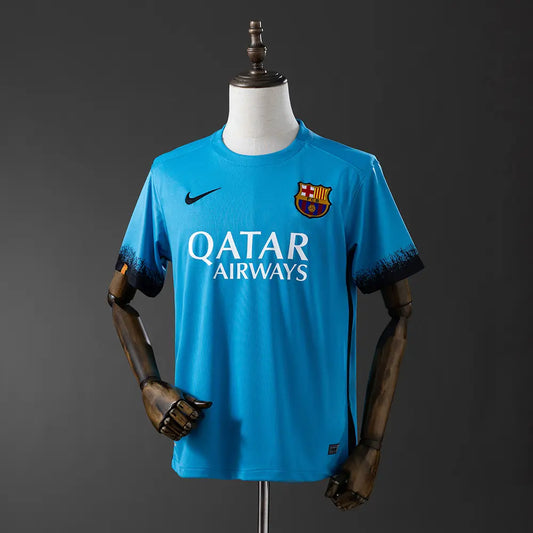Camisola Barcelona 2015/16 Away - Retrô
