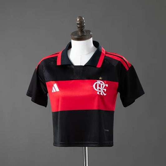 Camisola Flamengo 2026 Home Cropped - Woman