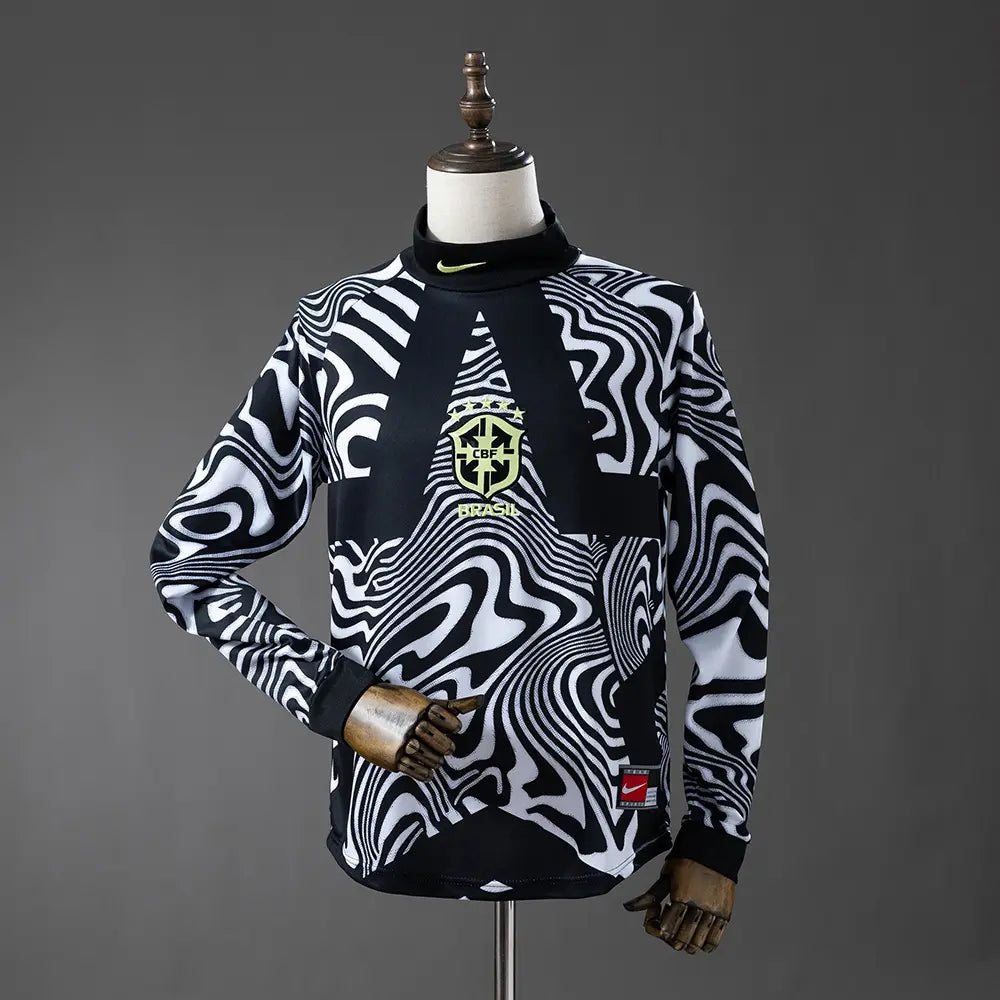 Camisola Brasil 2027 Goleiro - Long Sleeve