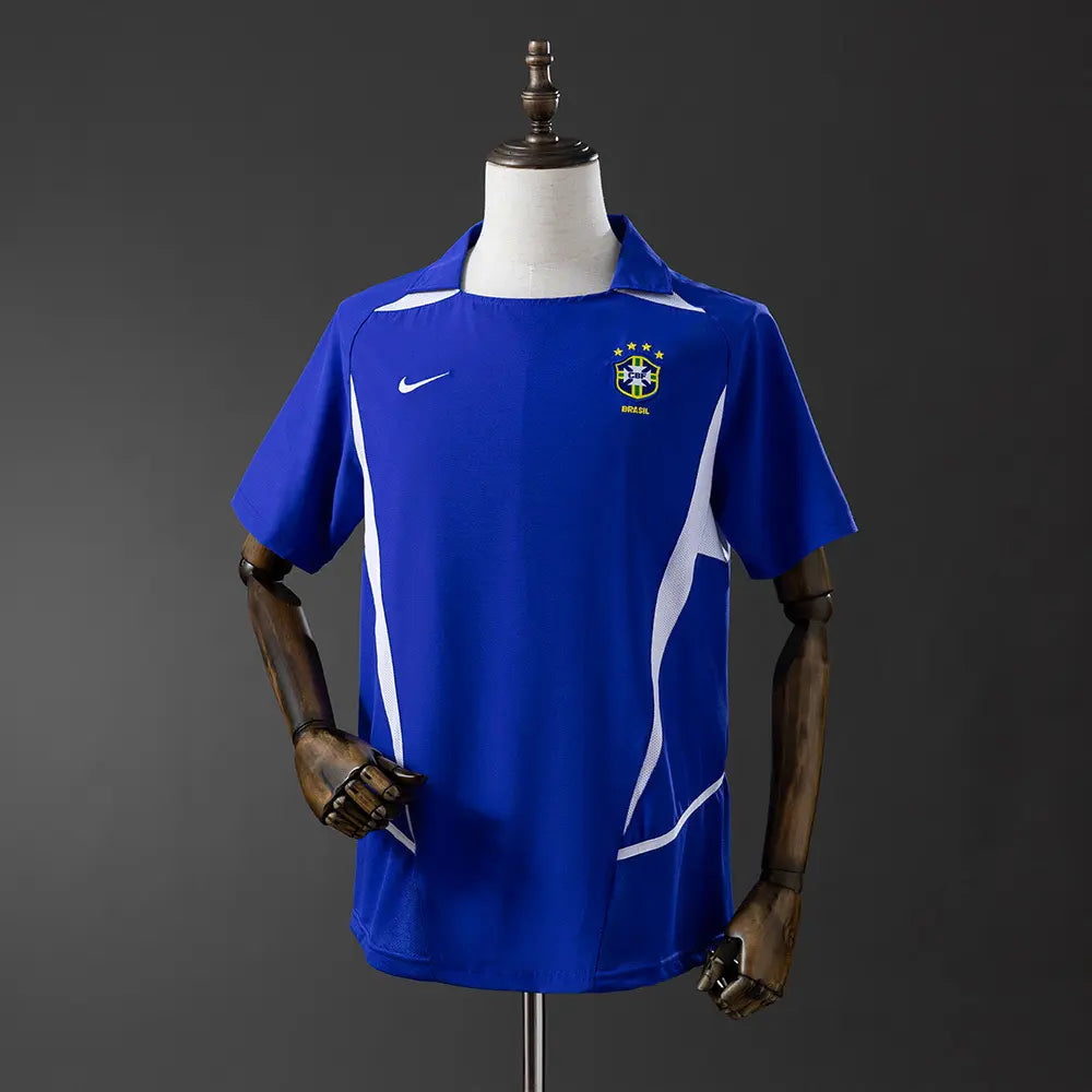 Camisola do Brasil 2002 Away - Retrô