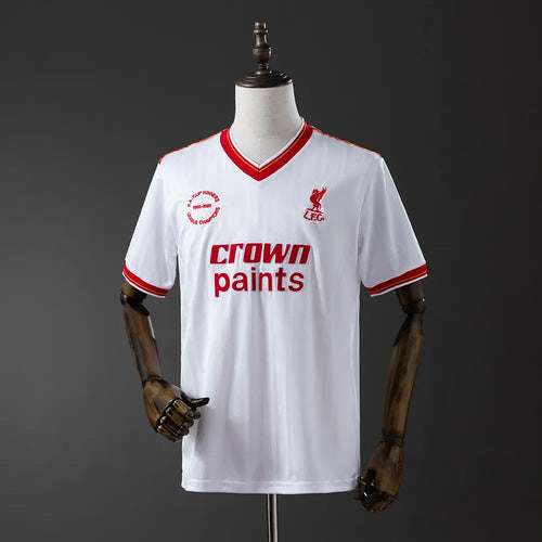 Camisola Liverpool 1985 Away - Retrô