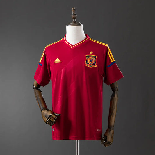 Camisola da Espanha 2012 Home - Retrô
