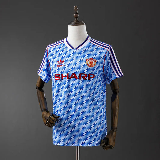 Camisola Manchester United 90 Away - Retrô