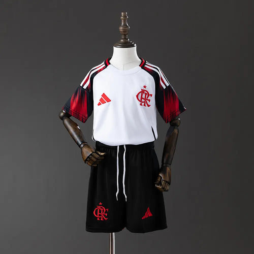 Conjunto infantil Flamengo 2025/26 Away