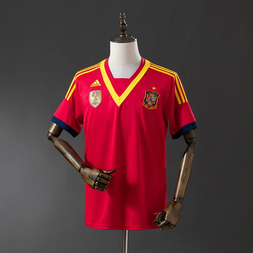 Camisola da Espanha 2013 Home - Retrô