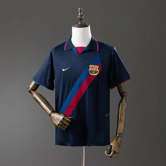 Camisola Barcelona 2002 Away - Retrô