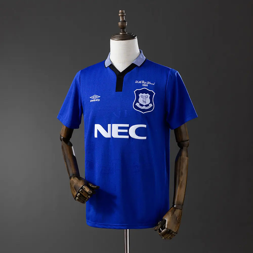 Camisola Everton 1994/95 Home - Retrô