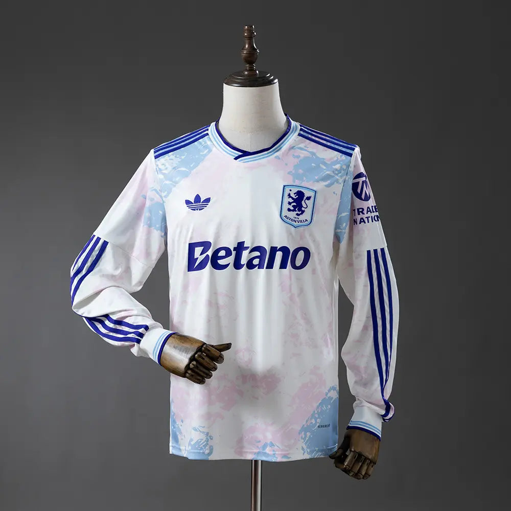 Camisola do Aston Villa 25/26- Long Sleeve