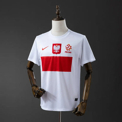 Camisola da Polônia 2012 Home - Retrô