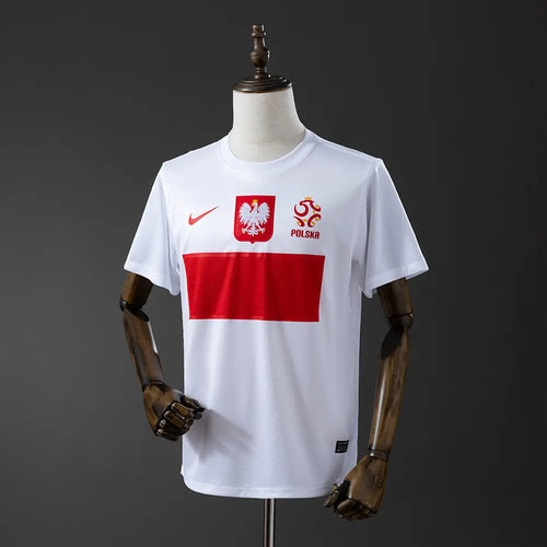 Camisola da Polônia 2012 Home - Retrô