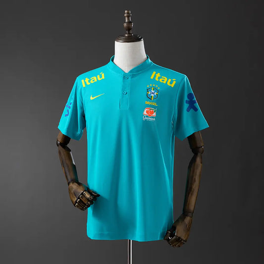 Camisola do Brasil Pré-jogo 2021 - Retrô