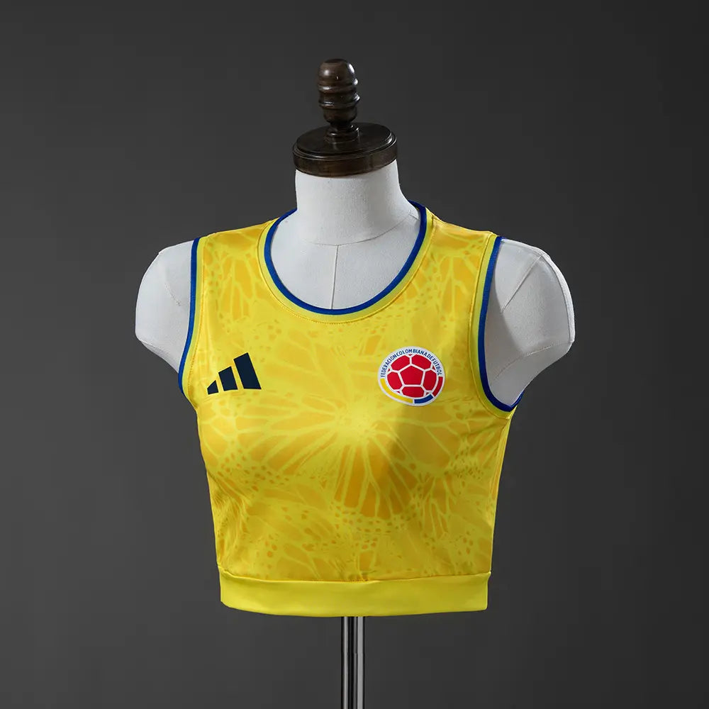 Camisola Colômbia 2026 Home - Cropped  Women