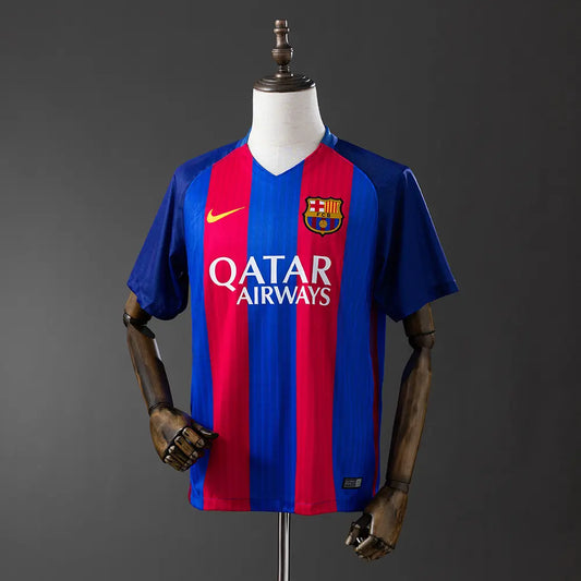 Camisola Barcelona 2016/17 Home - Retrô