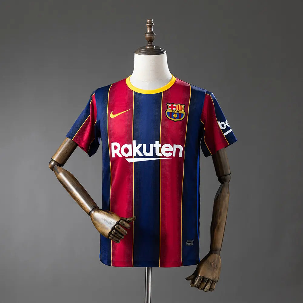 Camisola Barcelona 2020/21 Home - Retrô