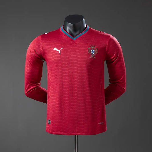 Camisola Portugal 2026/27 Home - Long Sleeve