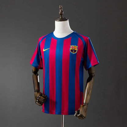 Camisola Barcelona 2005 Home - Retrô