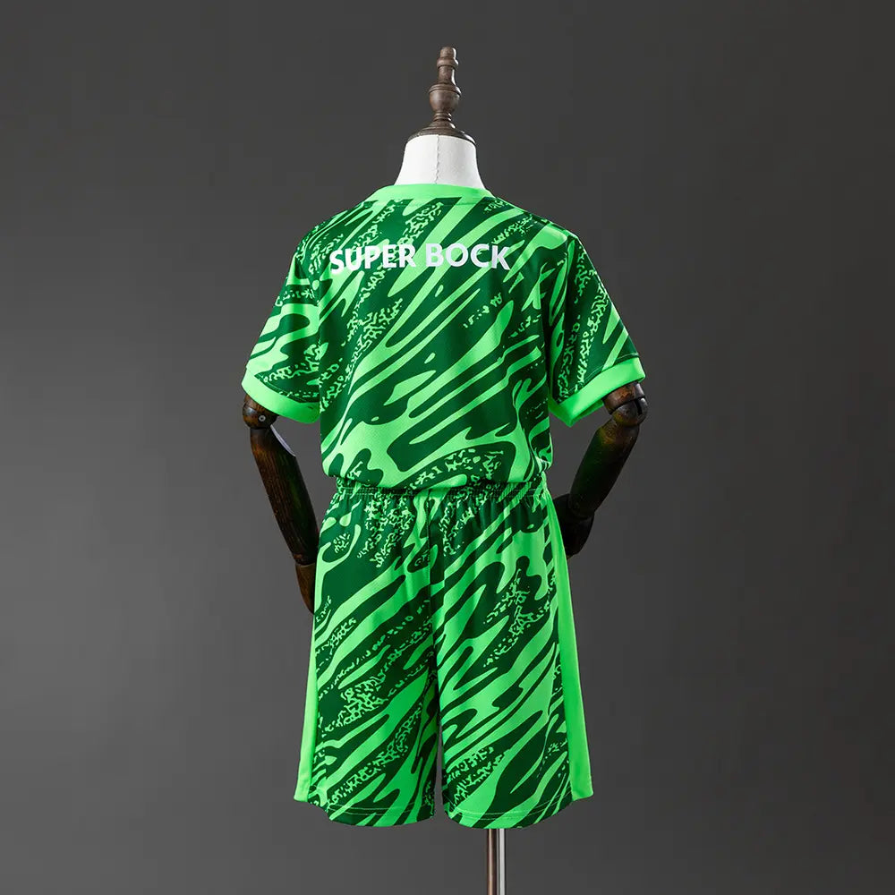 Camisola Sporting 2025-26 - Conjunto infantil