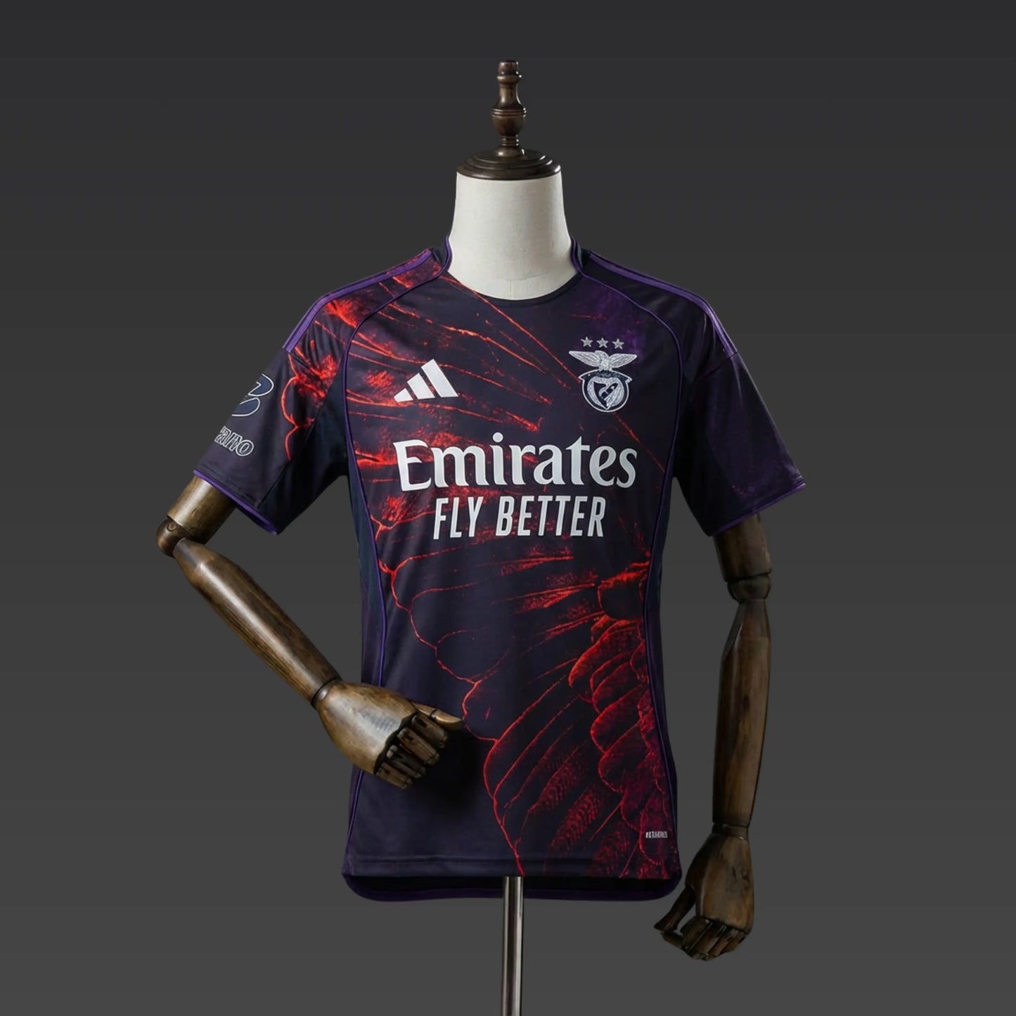 Camisola Benfica 2026 Edição Adidas x Vhils - Torcedor
