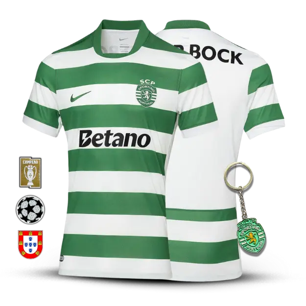 Camisola Sporting 2025/26 - Torcedor -  LANÇAMENTO!