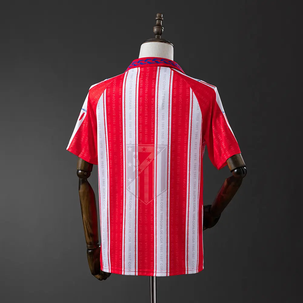 Camisola Atlético Madrid 95 Home - Retrô
