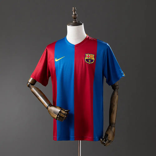 Camisola Barcelona 2006 Home - Retrô