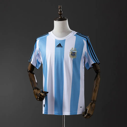 Camisola da Argentina 2008/09 Home - Retrô