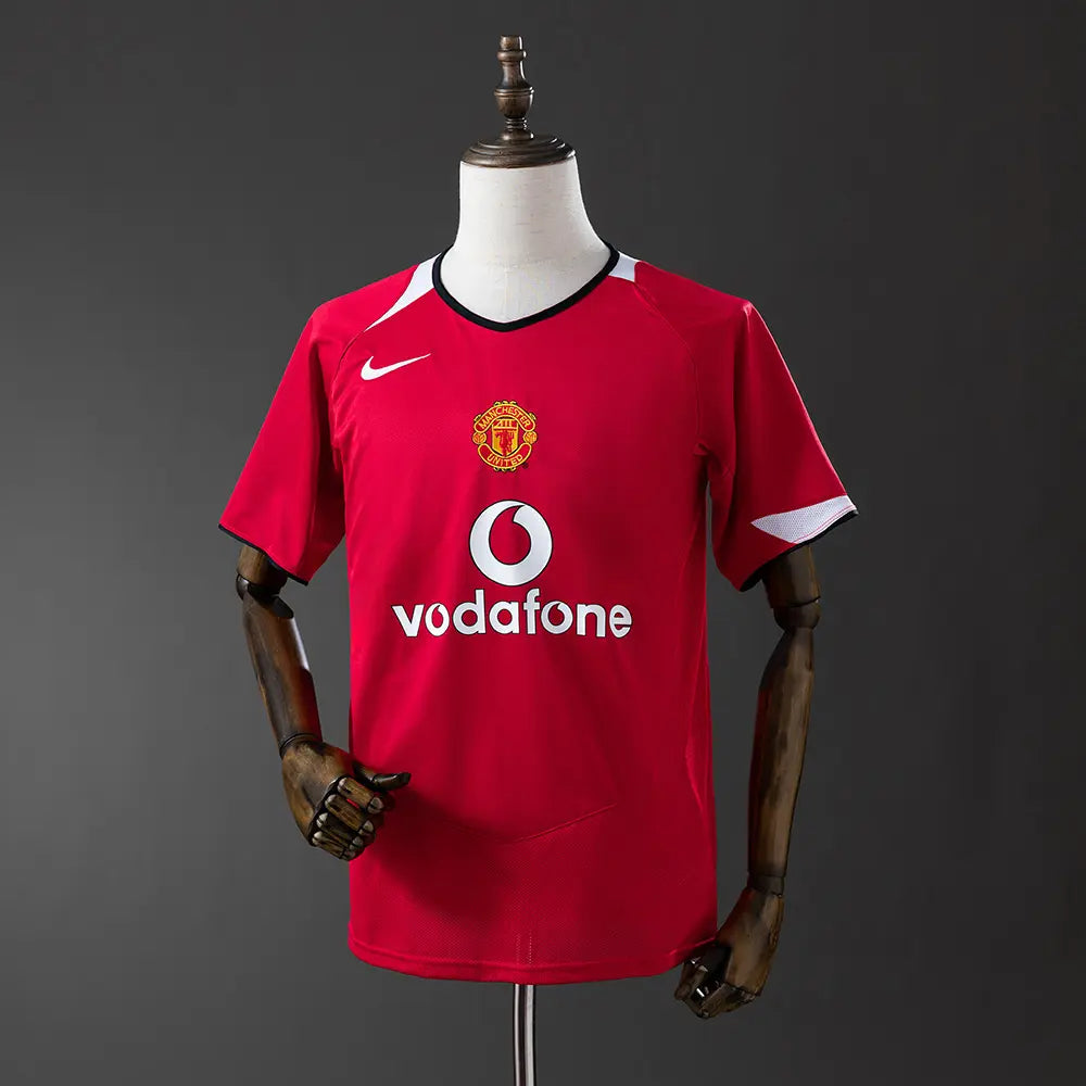 Camisola Manchester United Home 2004 - Retrô