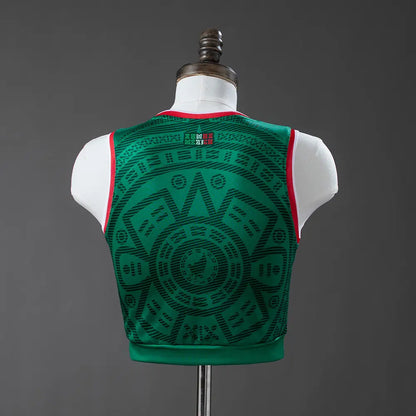 Camisola México 2026 Home Cropped Women