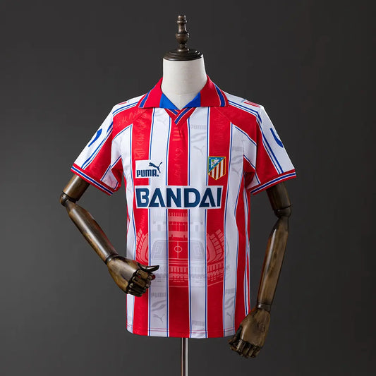 Camisola Atlético Madrid 96 Home - Retrô
