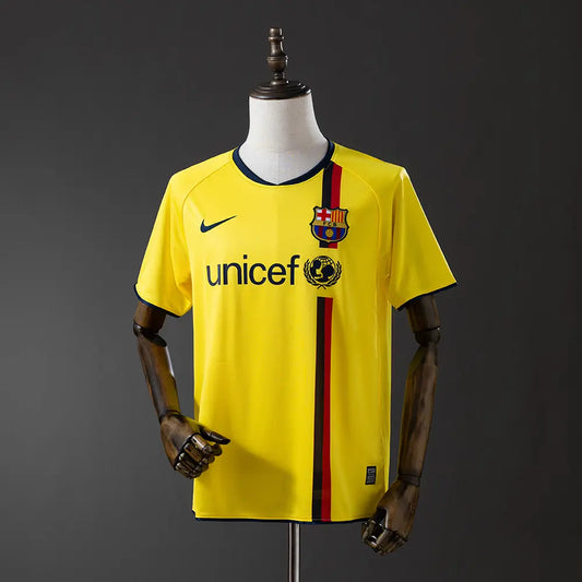 Camisola Barcelona 2008 Away - Retrô