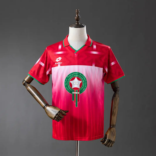 Camisola Marrocos 1994 Home - Retrô
