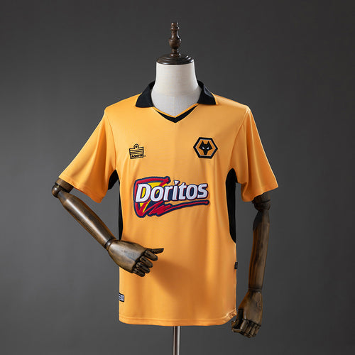 Camisola Wolves 2002 Home - Retrô