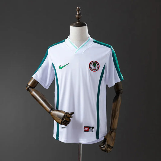 Camisola Nigéria 1998 Away - Retrô