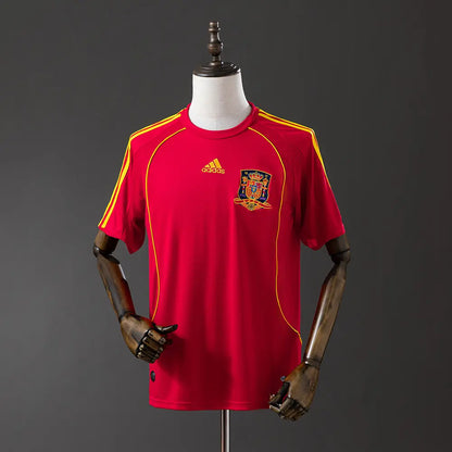 Camisola da Espanha Home 2008 - Retrô
