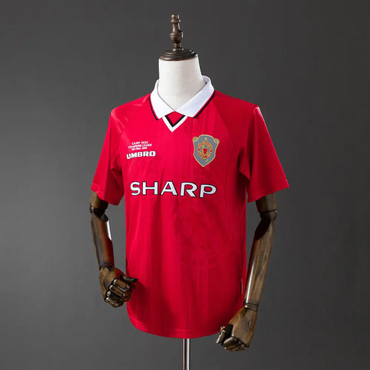 Camisola Manchester United 99 Home - Retrô