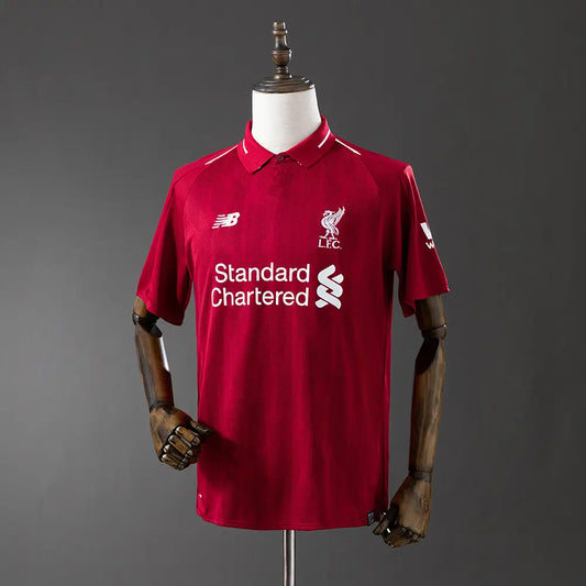 Camisola Liverpool 2018/19 Home - Retrô