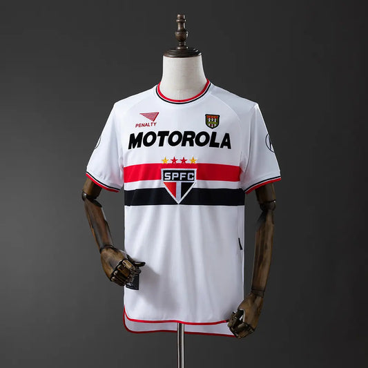 Camisola São Paulo 2000 Home - Retrô
