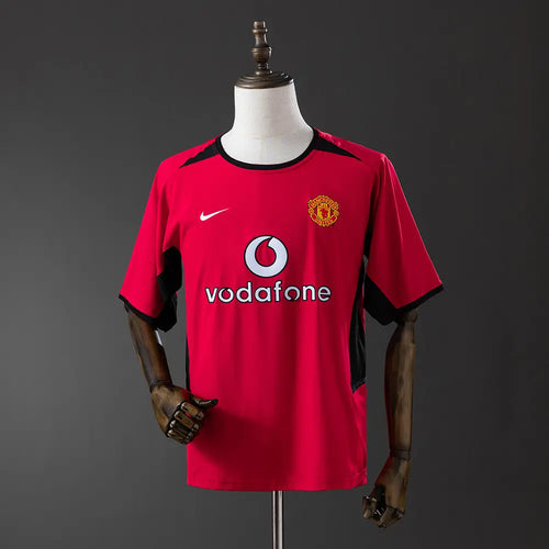Camisola Manchester United Home 2002 - Retrô
