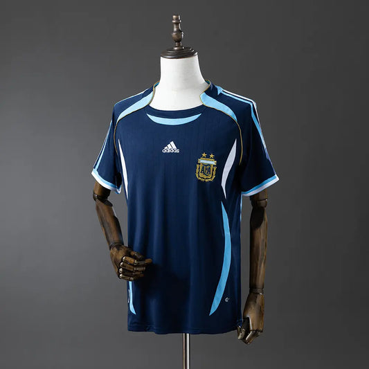 Camisola da Argentina 2006 Away - Retrô