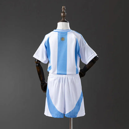 Conjunto infantil da Argentina 2024/25 Home