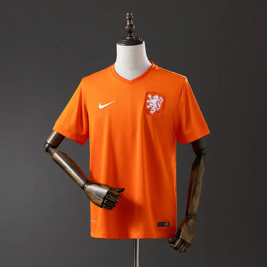 Camisola da Holanda 2014 Home - Retrô