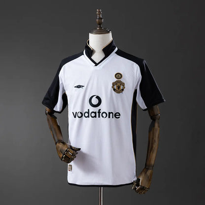 Camisola Manchester U. 2001/02 100th Anniversary - Dupla Retrô